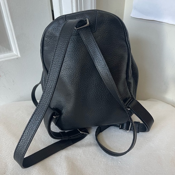 Furla Black Backpack with Studs EUC - Picture 4 of 16